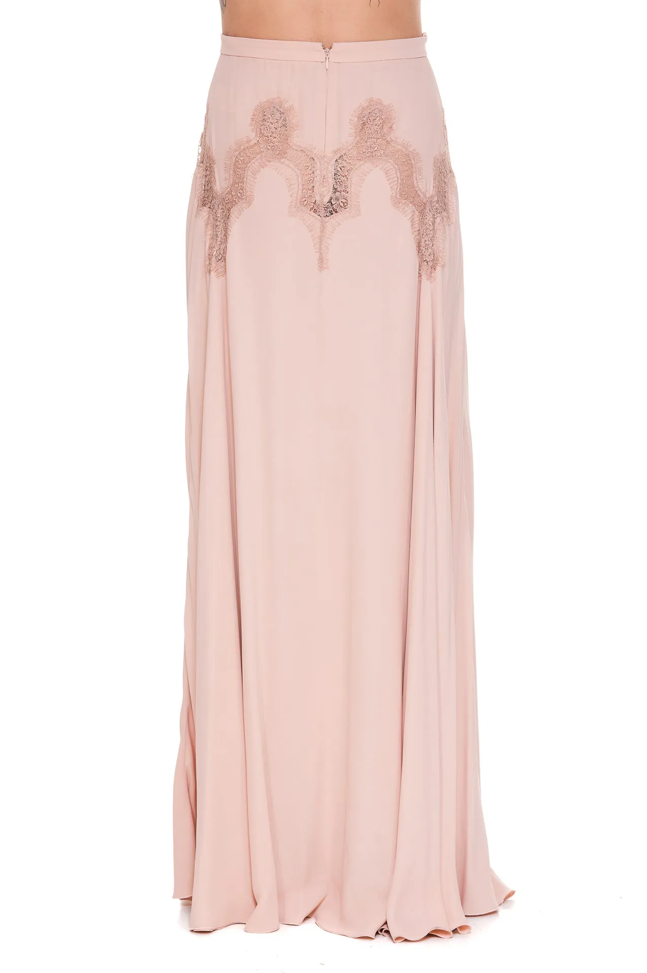Elisabetta Franchi Embroidered Detail Maxi Skirt