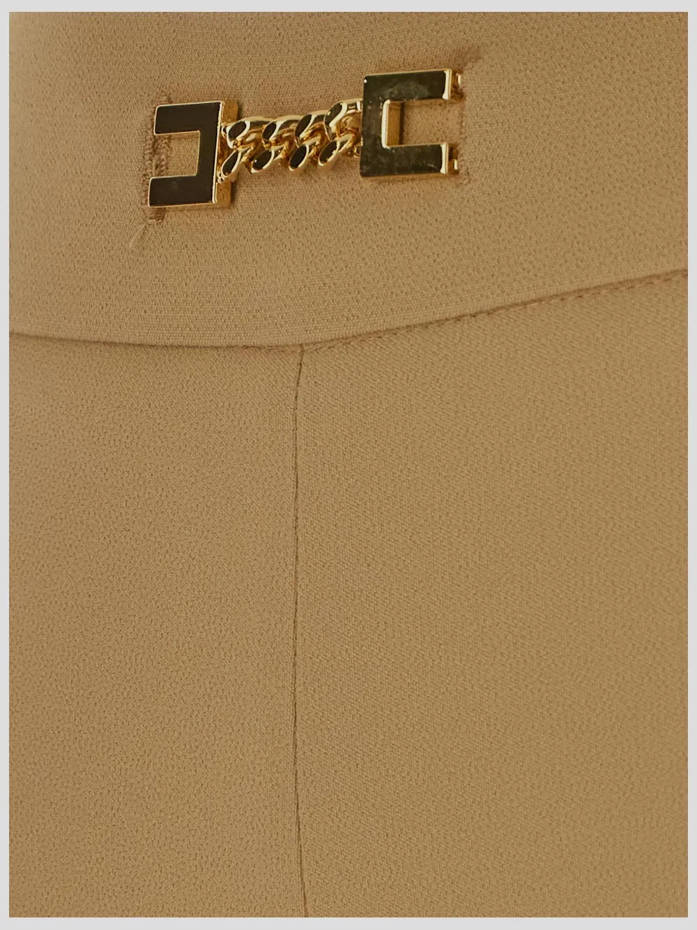 Elisabetta Franchi High Waisted Flared Pants