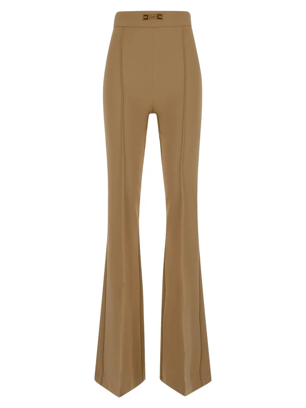 Elisabetta Franchi High Waisted Flared Pants
