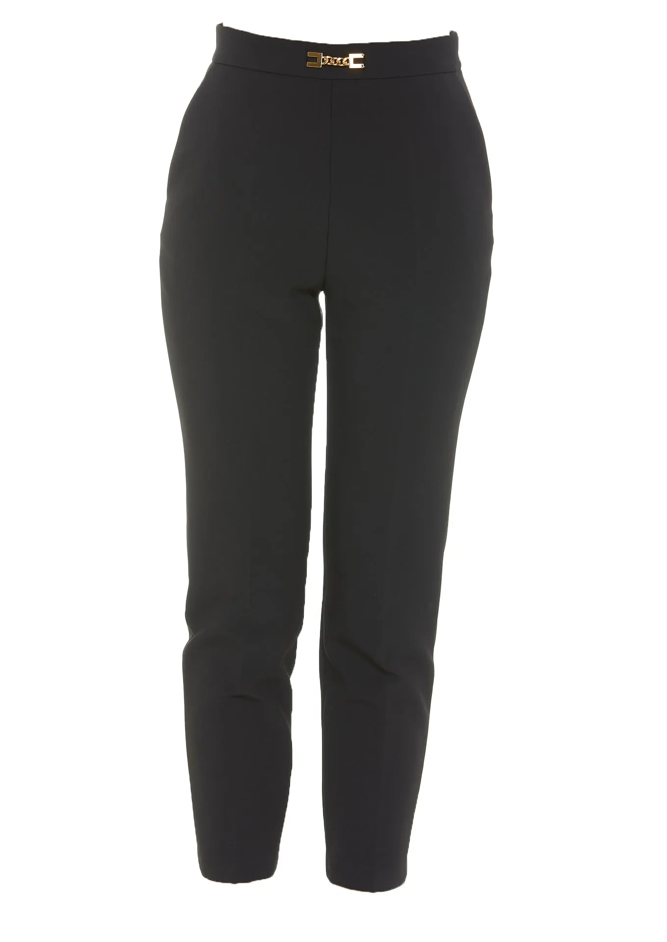 Elisabetta Franchi Horsebit-Detailed Cigarette Pants