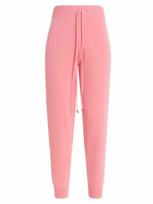 Elisabetta Franchi Logo Embroidered Track Pants