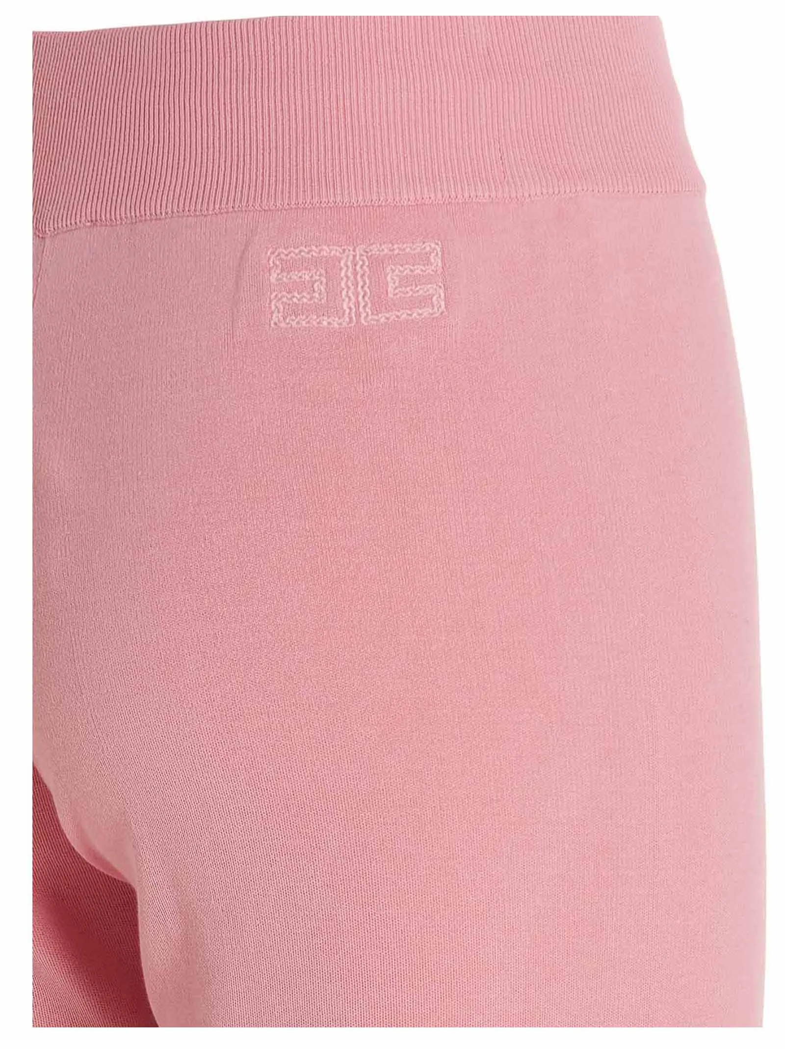 Elisabetta Franchi Logo Embroidered Track Pants