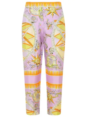 Emilio Pucci High Waisted Cropped Trousers