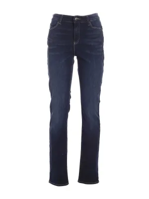 Emporio Armani Mid Rise Slim Cut Jeans