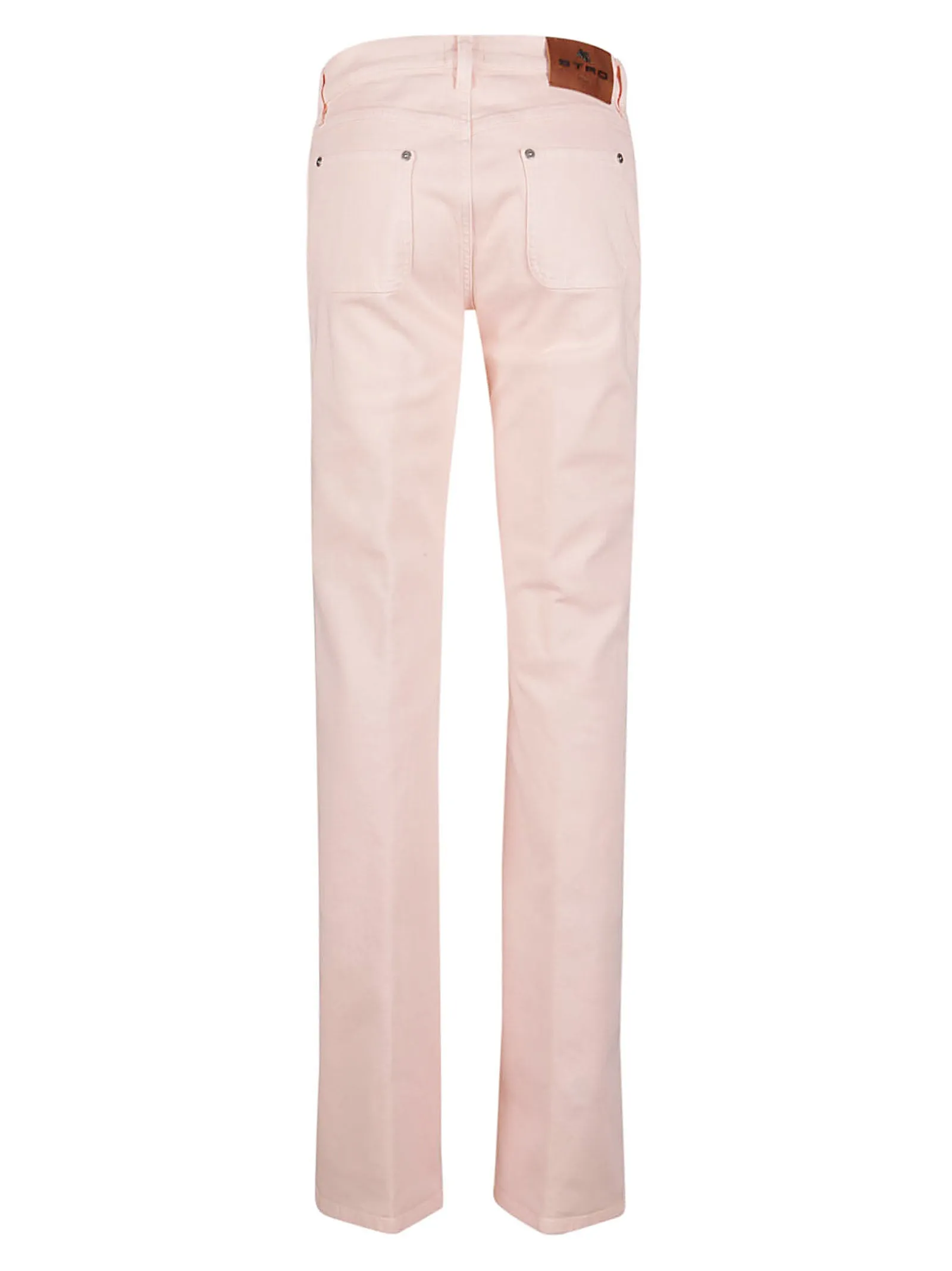 Etro Embroidered Floral Detail Jaans
