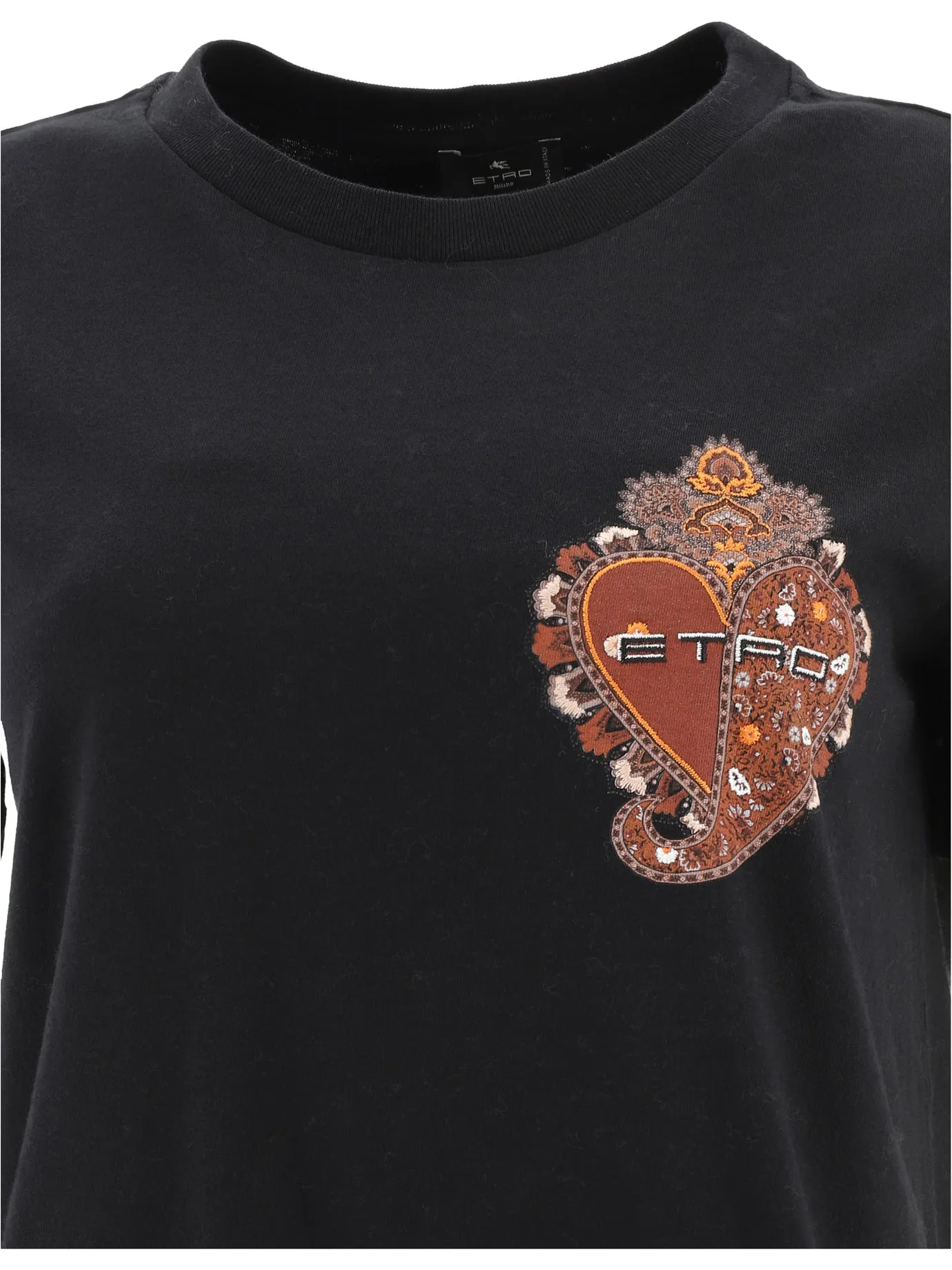 Etro Paisley Printed Crewneck T-Shirt
