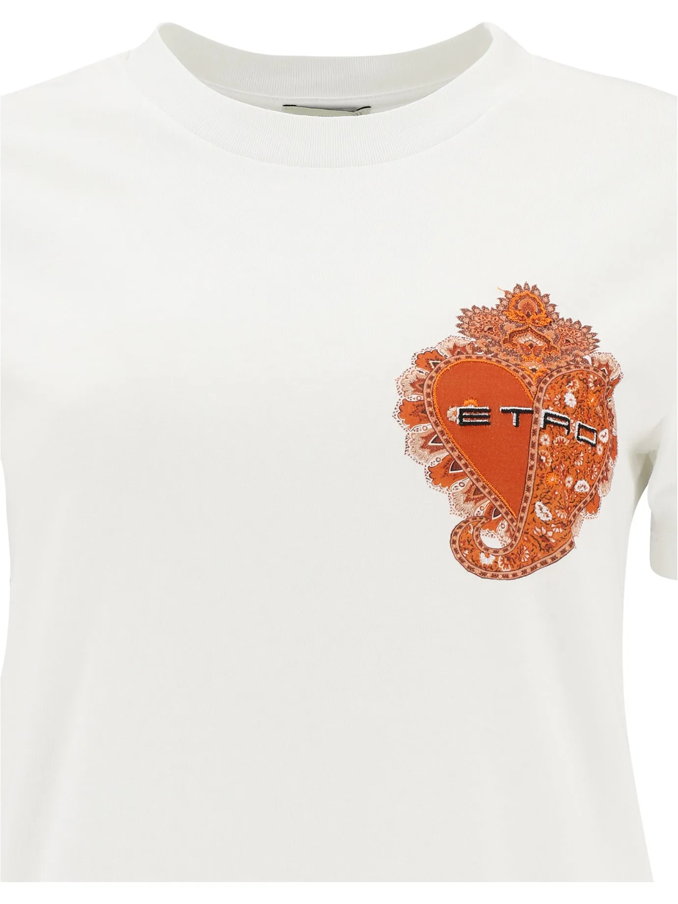 Etro Paisley Printed Crewneck T-Shirt