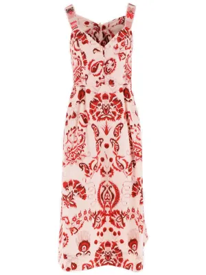 Etro Paisley Printed Sleeveless Dress