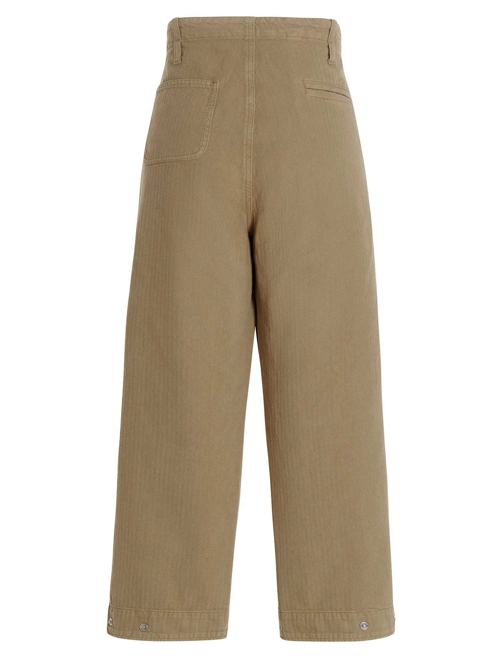 Etro Tie-Waist Patchwork Trousers
