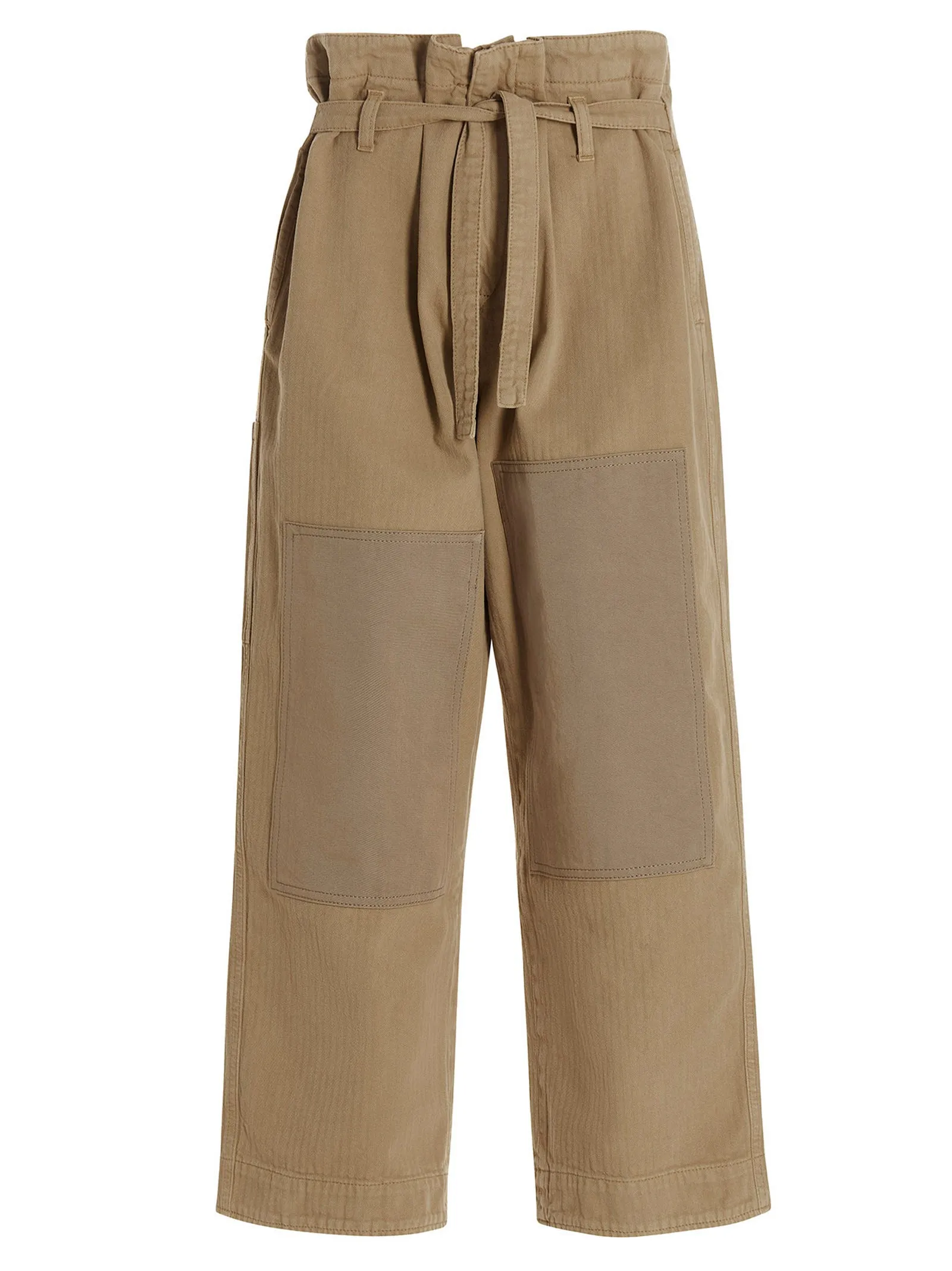Etro Tie-Waist Patchwork Trousers