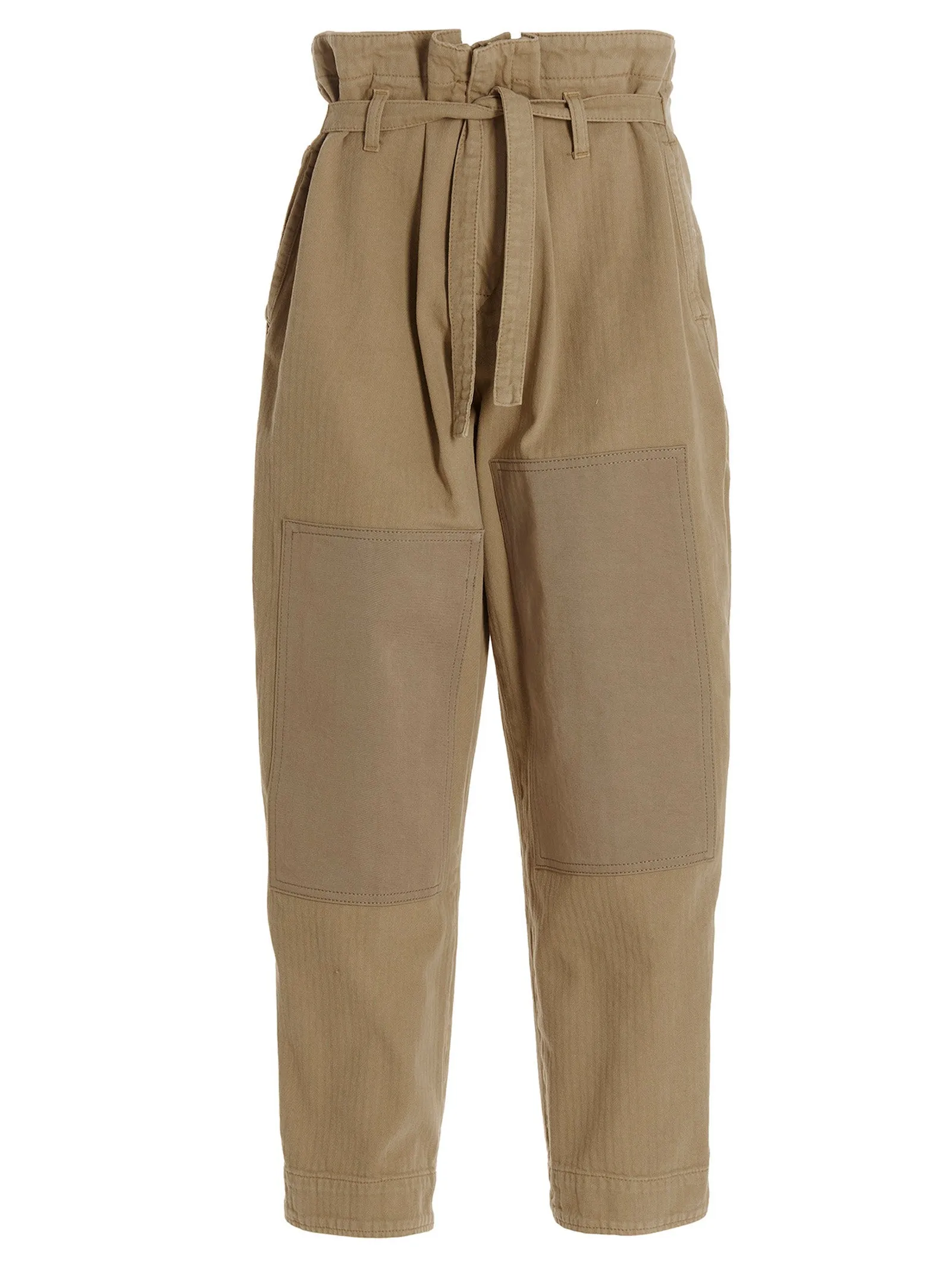 Etro Tie-Waist Patchwork Trousers