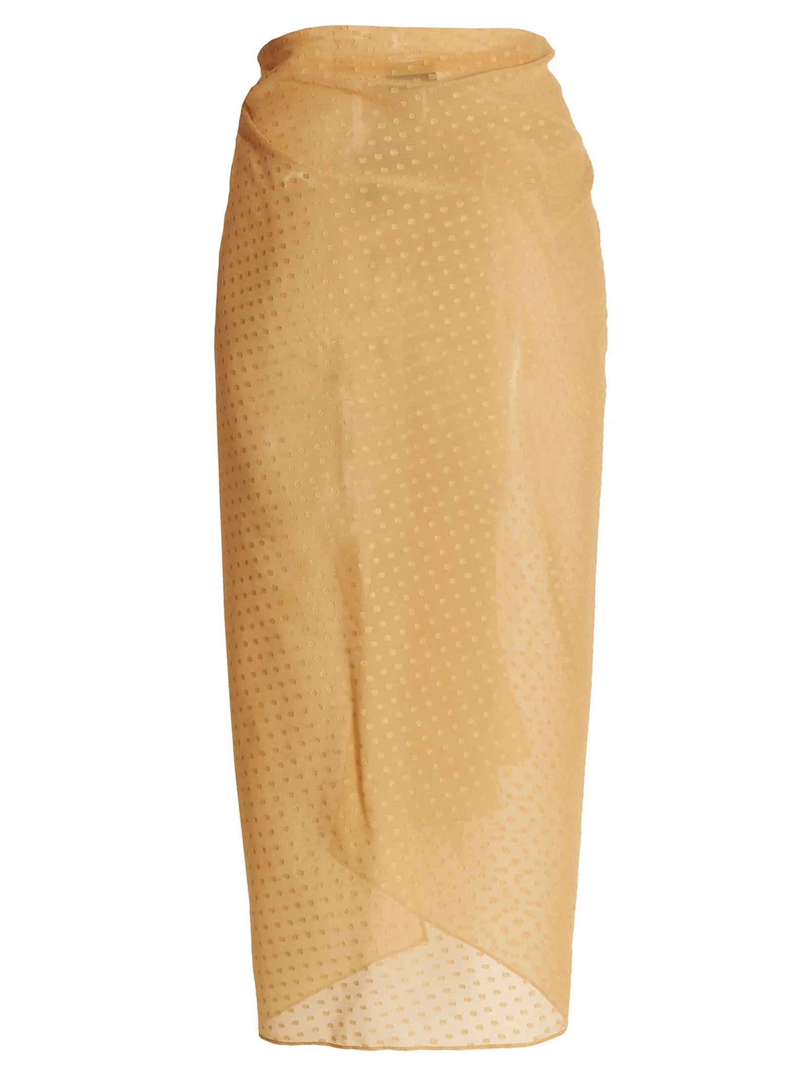Etro Tie-Waist Polka Dot Skirt