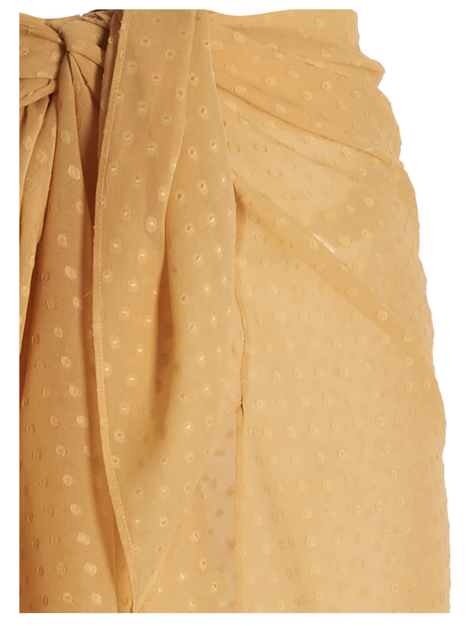 Etro Tie-Waist Polka Dot Skirt