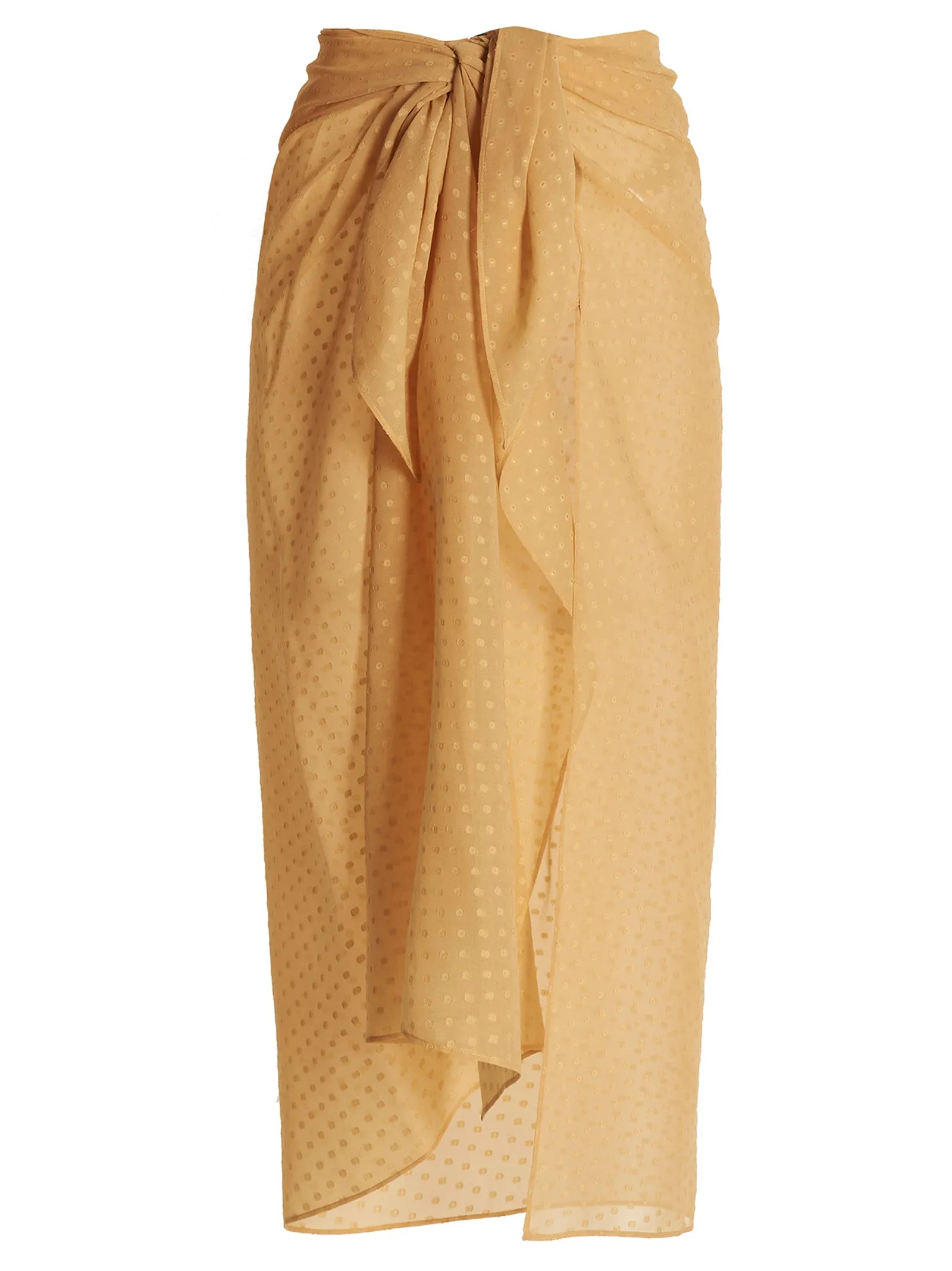 Etro Tie-Waist Polka Dot Skirt