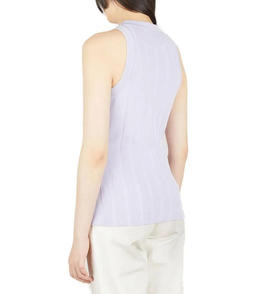Eytys Rancid Sleeveless Ribbed Knit Top