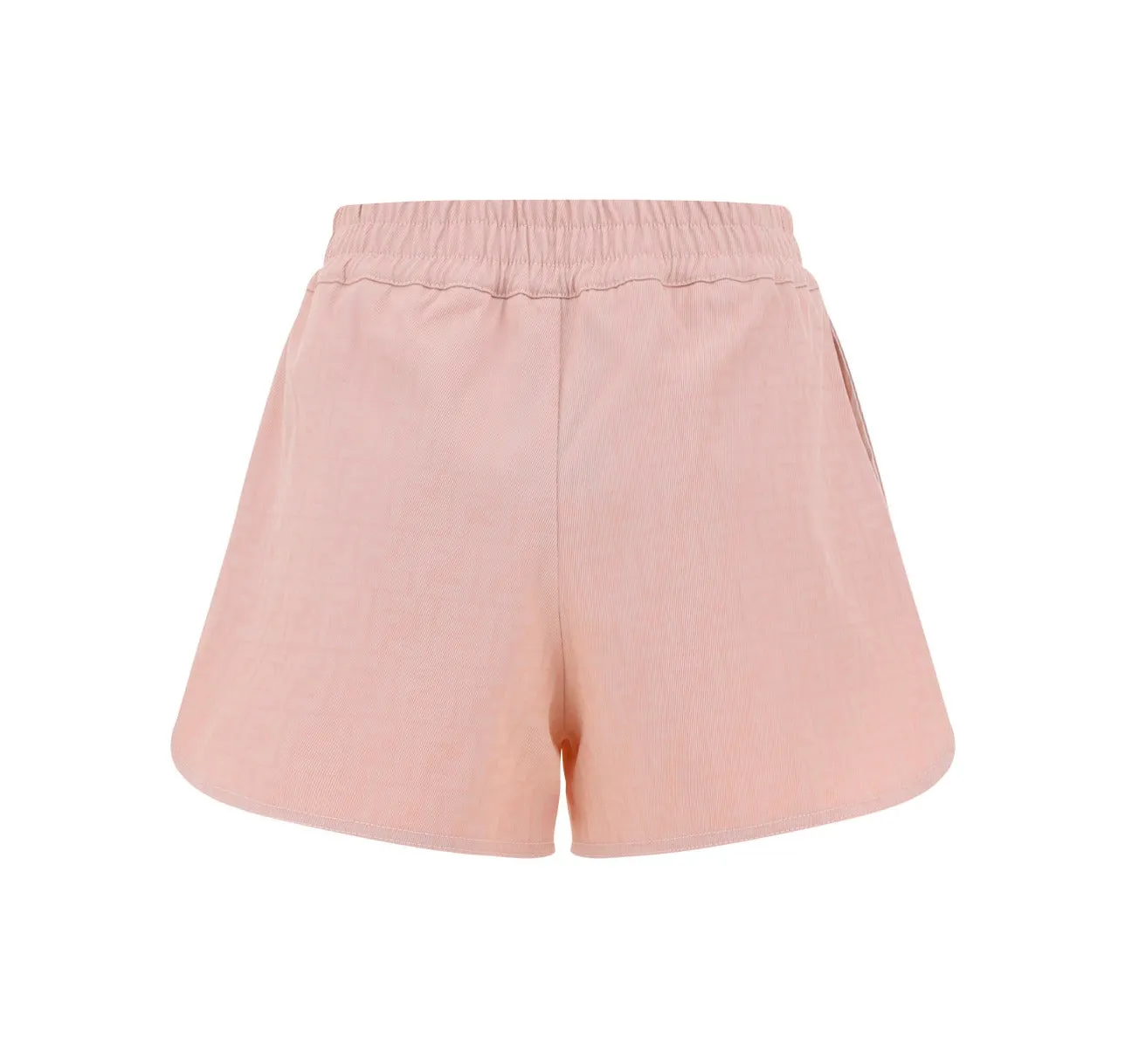 Fendi FF Printed Denim Shorts
