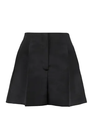 Fendi High-Rise Pleat Detailed Shorts
