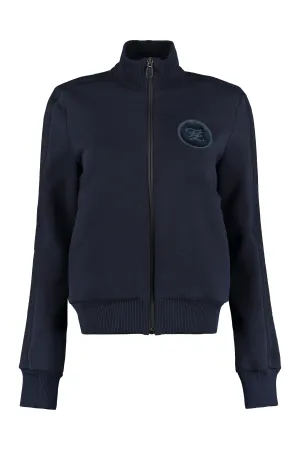 Fendi Logo Detailed Zip-Up Track Jacket