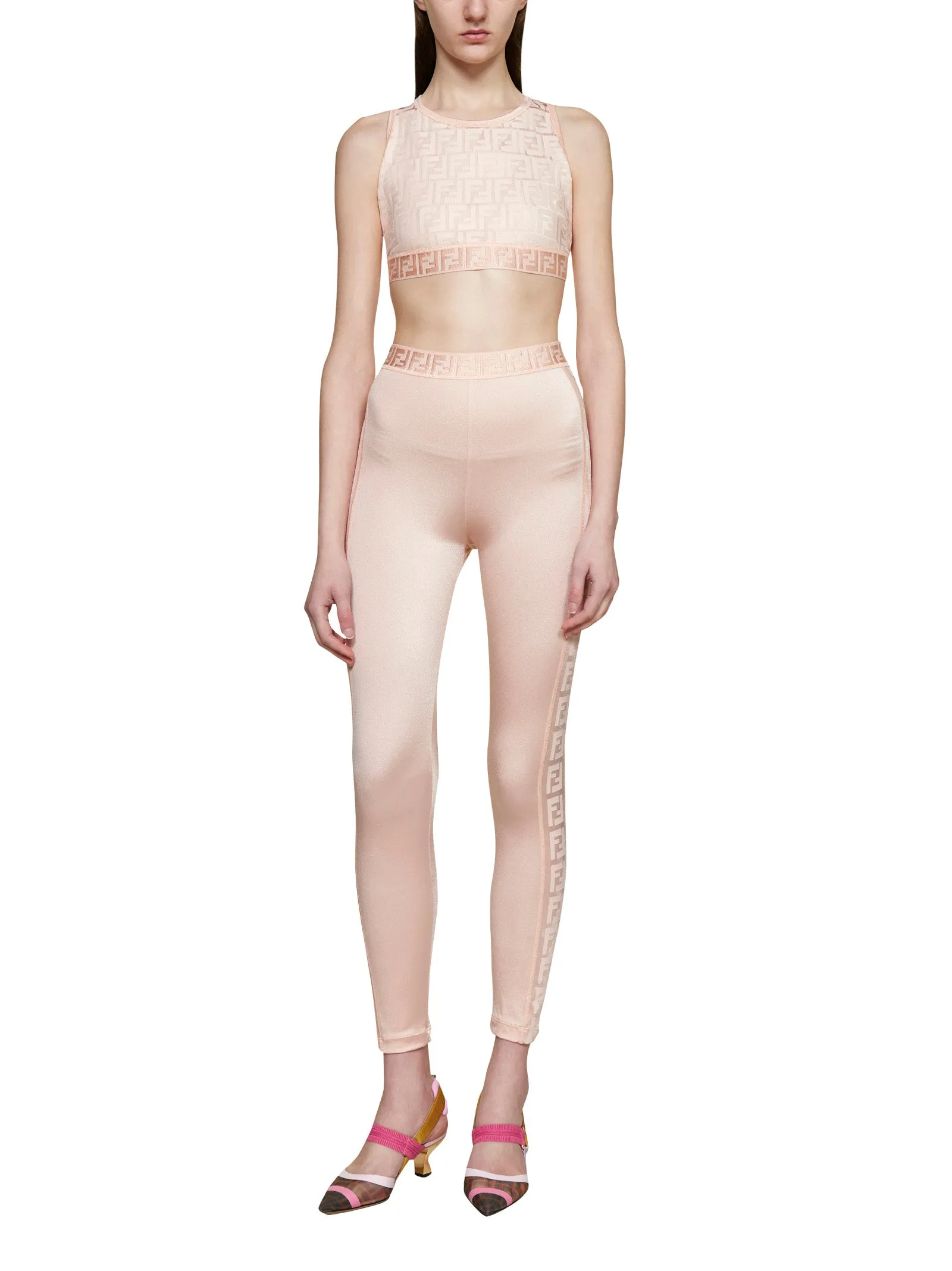 Fendi Stretch High Waist Leggings