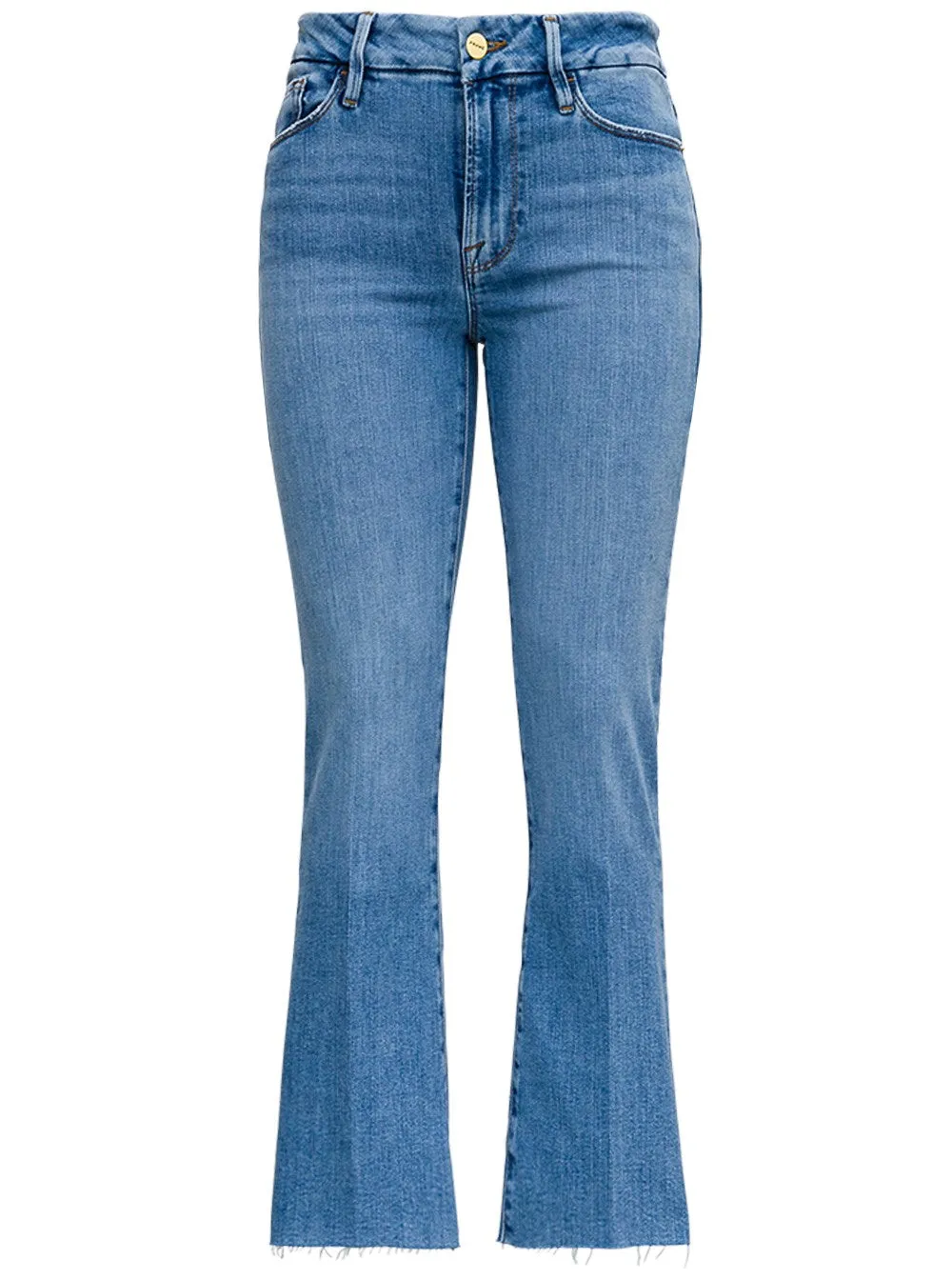 Frame Le Crop Flared Jeans