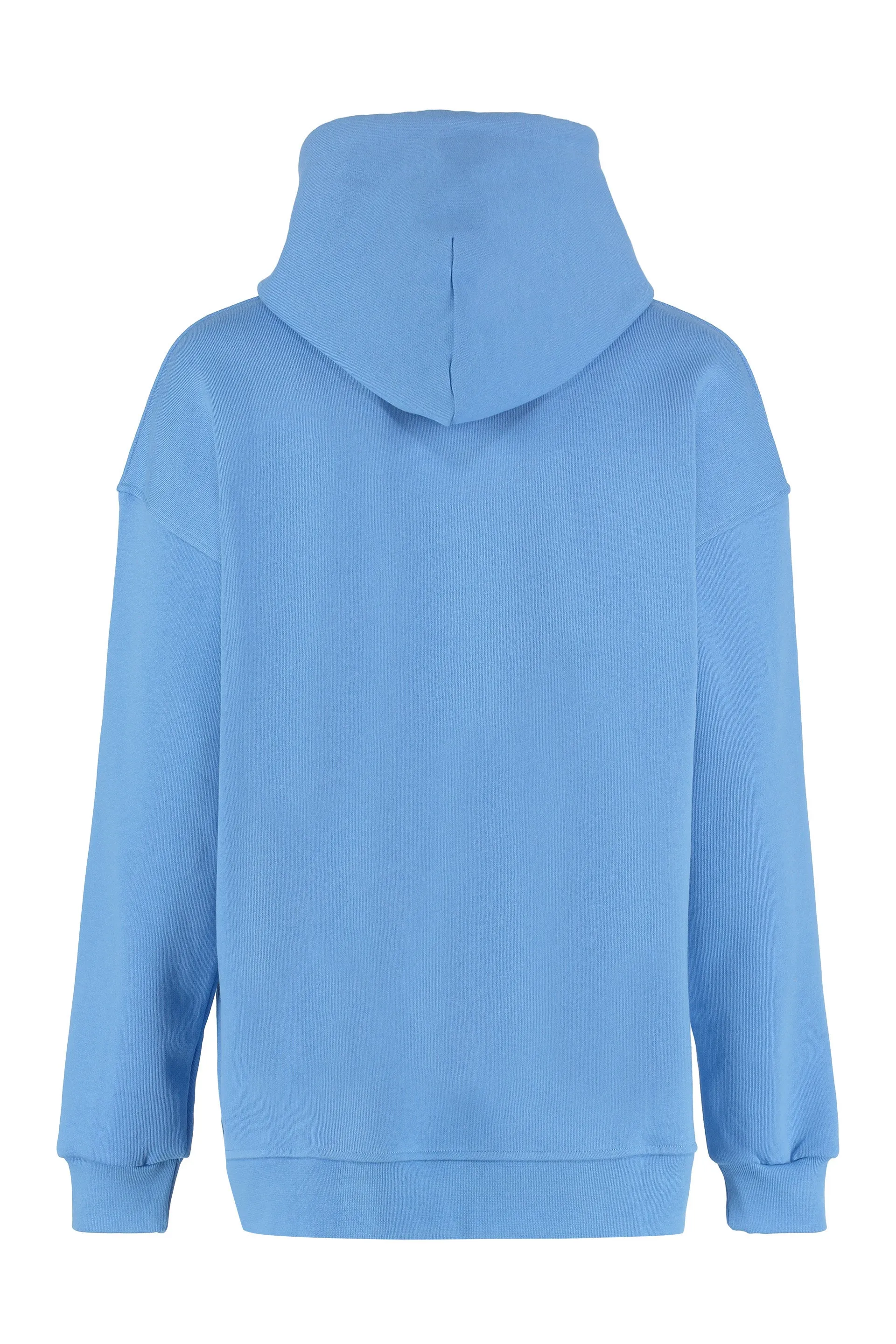 Ganni Logo Embroidered Drawstring Hoodie