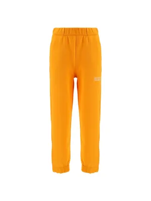 Ganni Logo Embroidered Straight-Leg Sweatpants