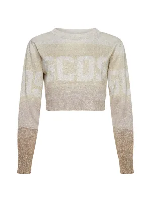 GCDS Cropped Knit Jumper