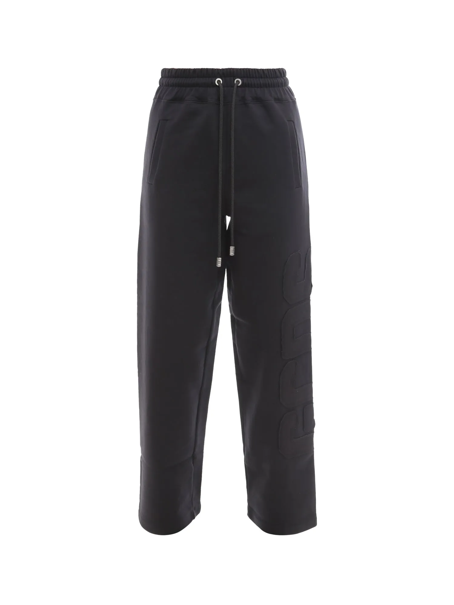 GCDS Logo Embroidered Drawstring Track Pants