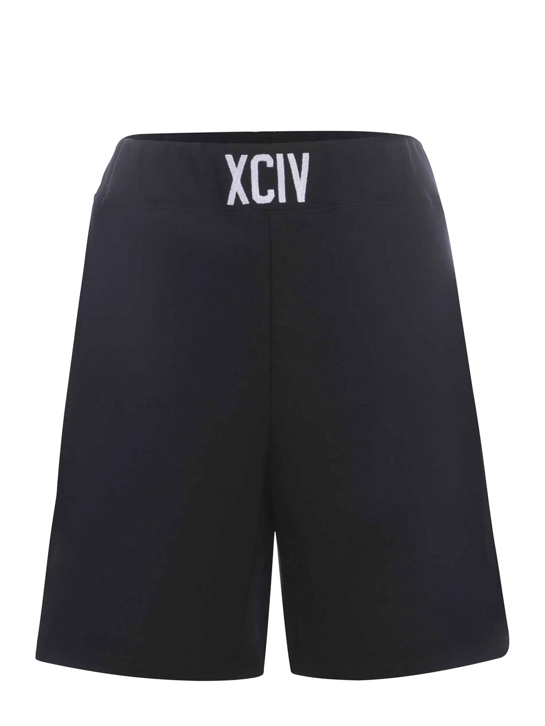 GCDS Logo Printed Elasticated Waist Shorts