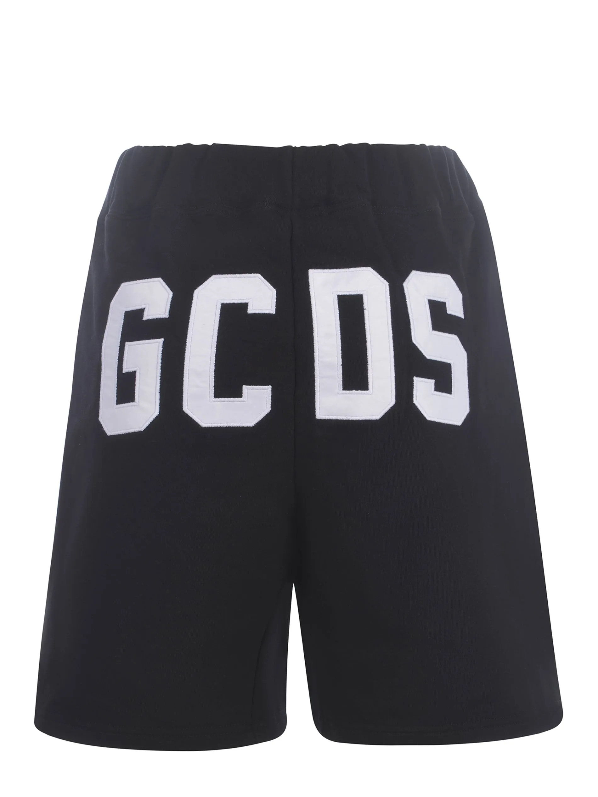 GCDS Logo Printed Elasticated Waist Shorts