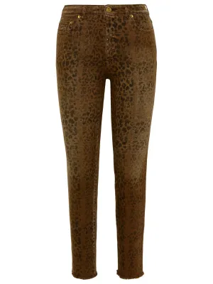Golden Goose Deluxe Brand Animal Print Jeans