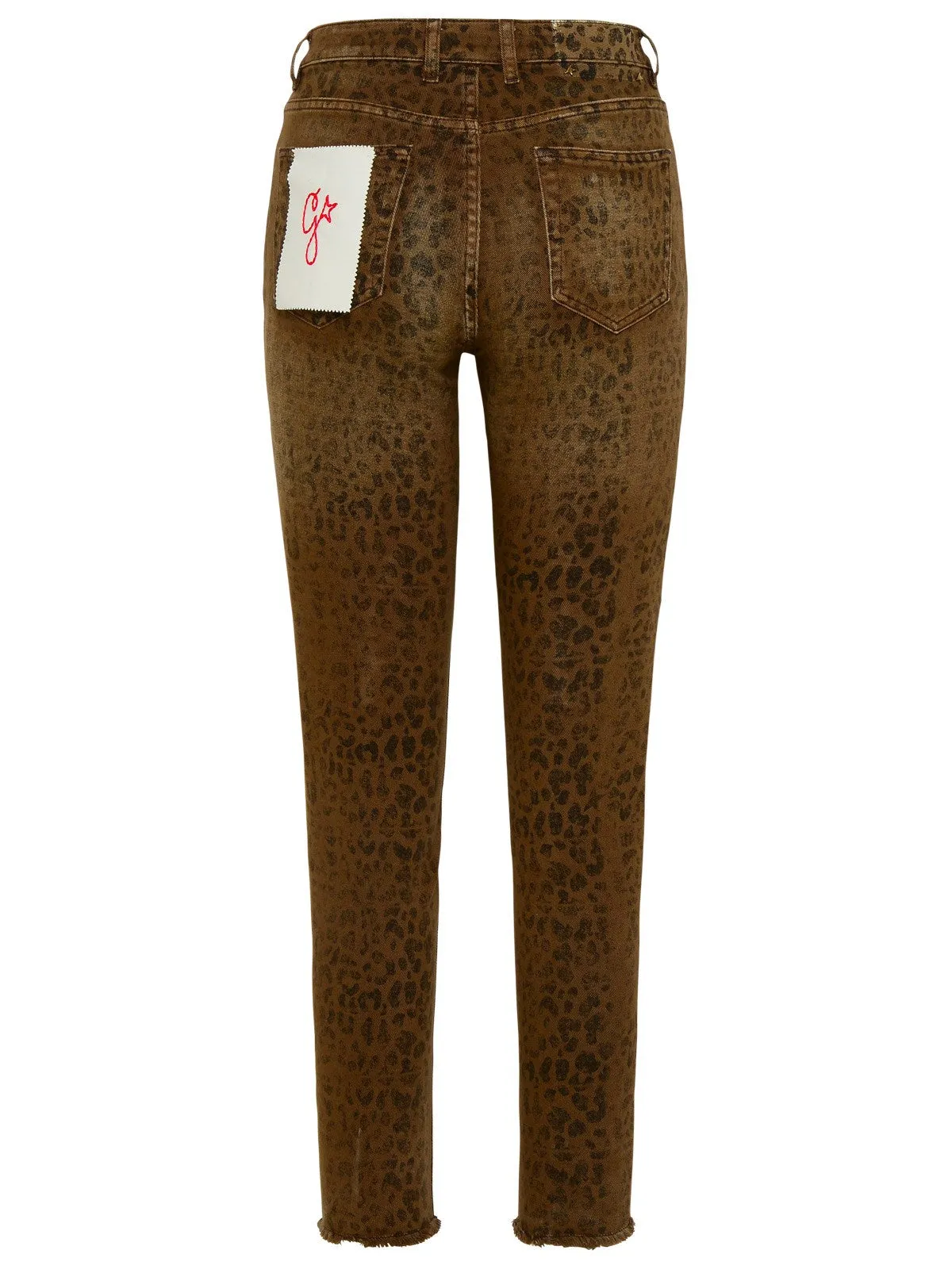 Golden Goose Deluxe Brand Animal Print Jeans