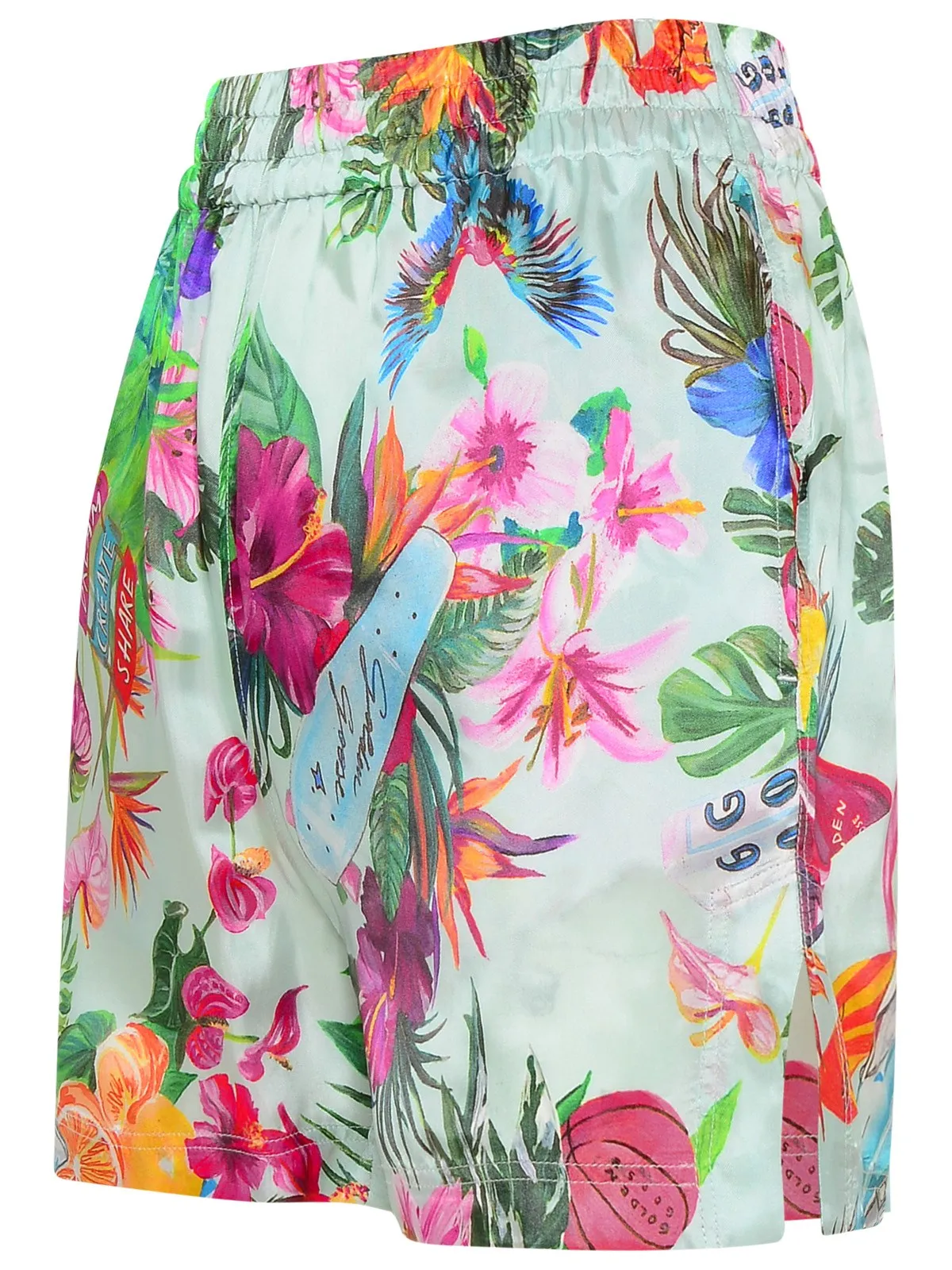 Golden Goose Deluxe Brand Floral Print Shorts