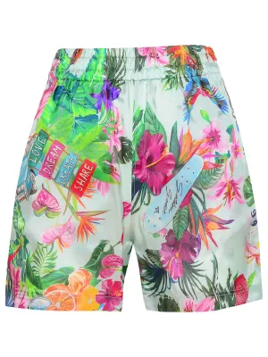 Golden Goose Deluxe Brand Floral Print Shorts