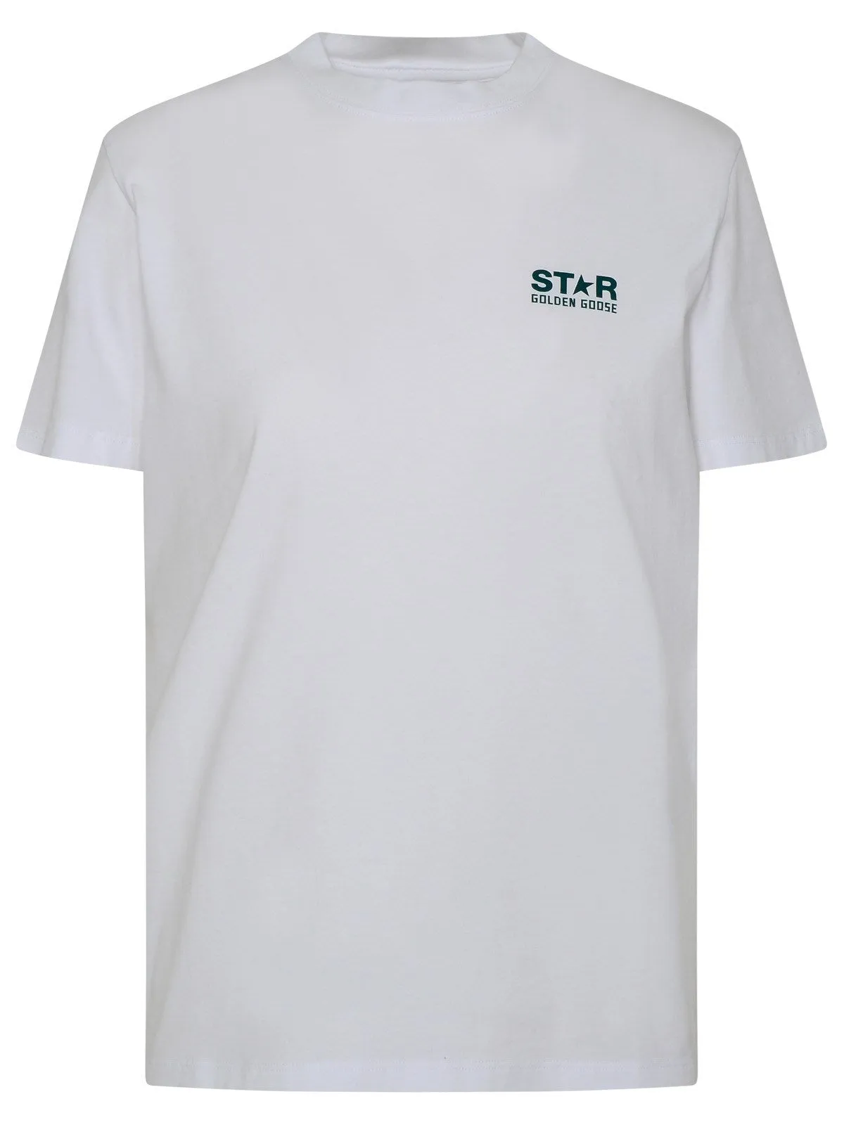 Golden Goose Deluxe Brand Logo Printed Crewneck T-Shirt