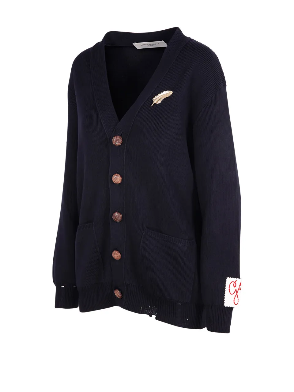 Golden Goose Deluxe Brand V-Neck Knit Cardigan