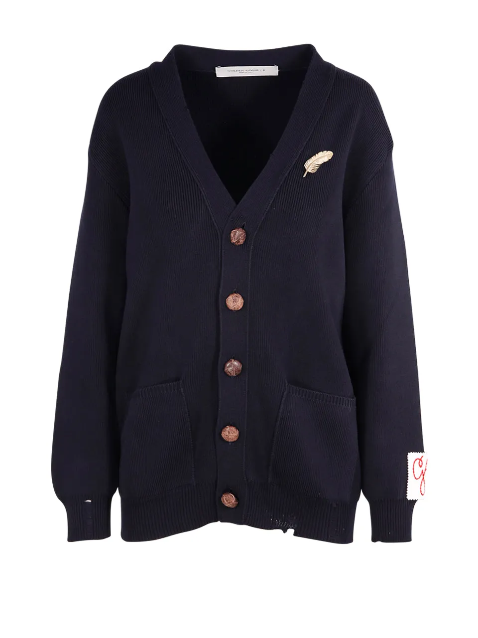 Golden Goose Deluxe Brand V-Neck Knit Cardigan