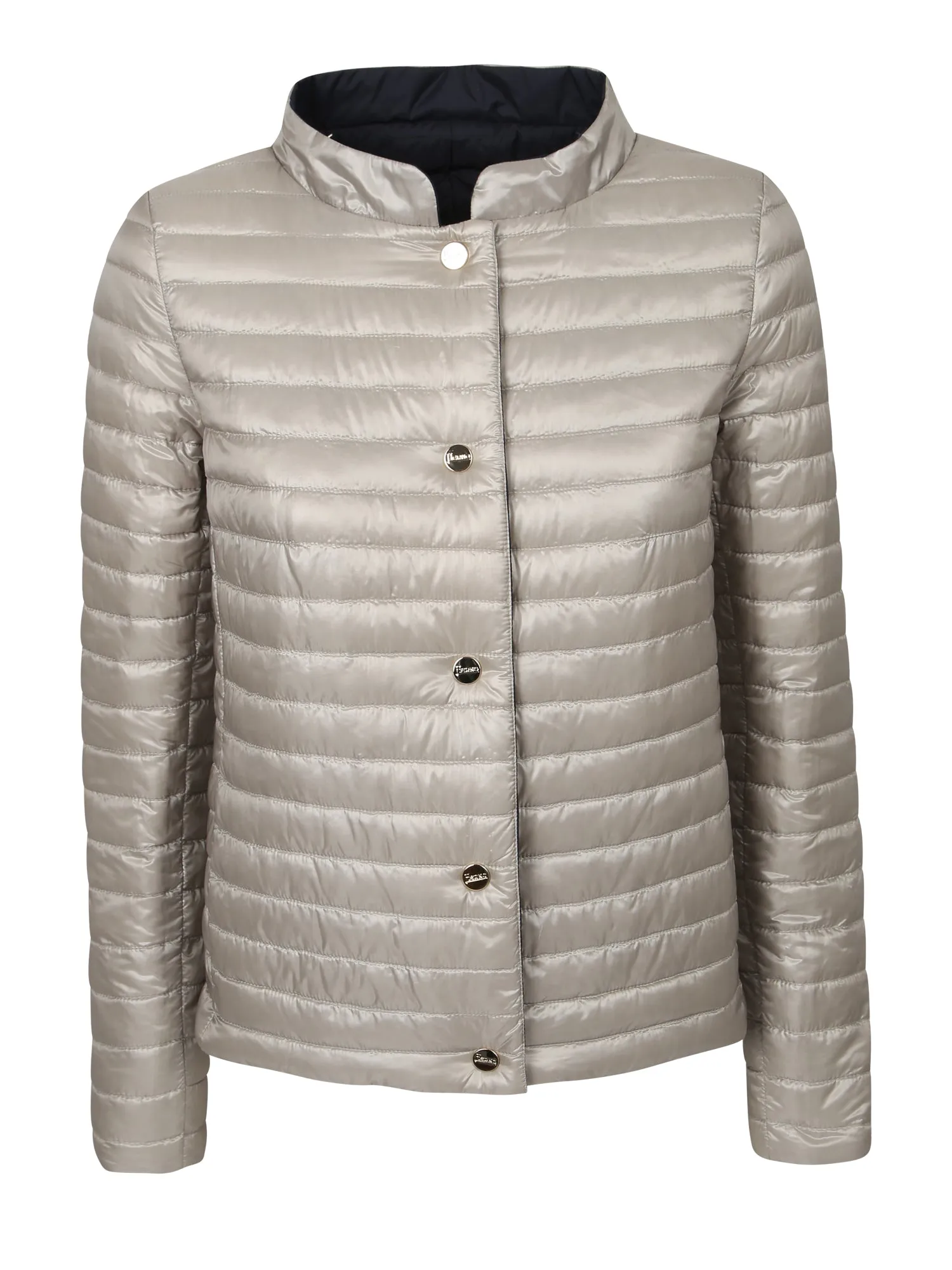 Herno Buttoned Reversible Down Jacket