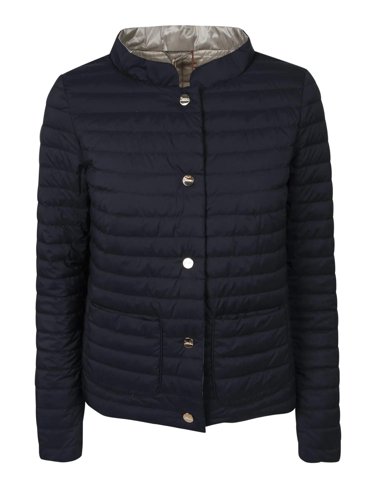 Herno Buttoned Reversible Down Jacket