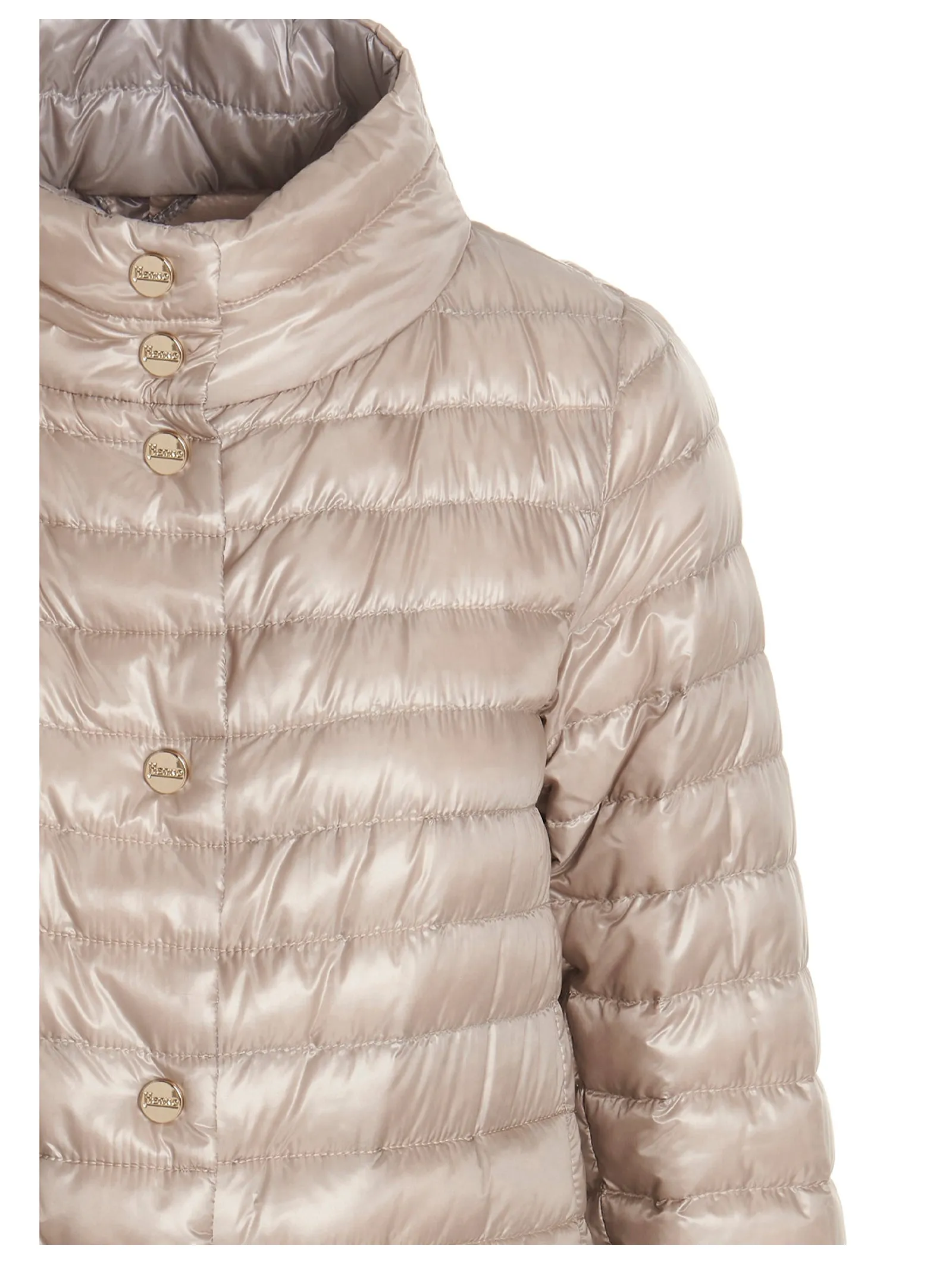 Herno Reversible Button-Up Padded Down Jacket