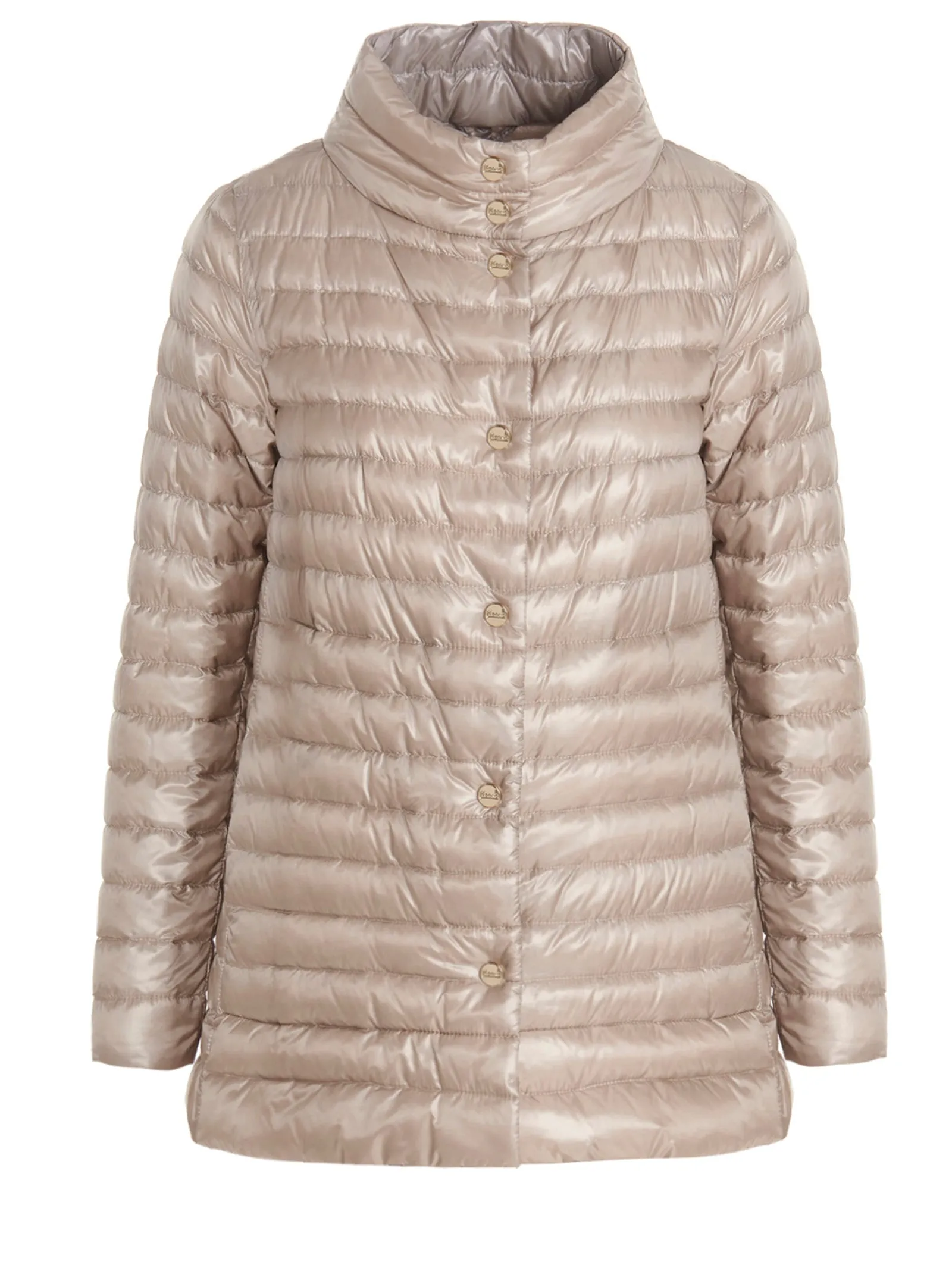 Herno Reversible Button-Up Padded Down Jacket