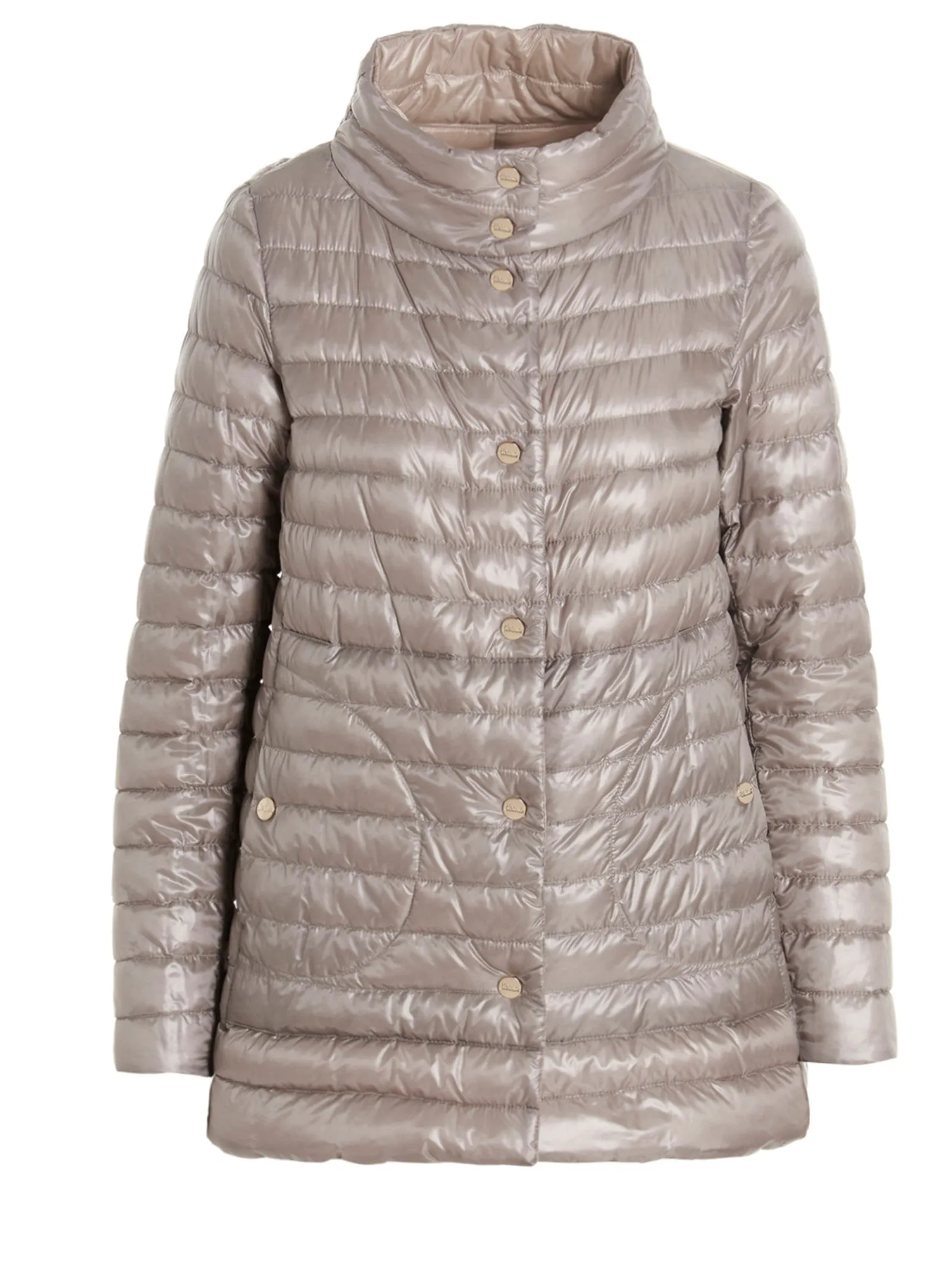 Herno Reversible Button-Up Padded Down Jacket