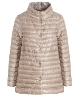 Herno Reversible Button-Up Padded Down Jacket