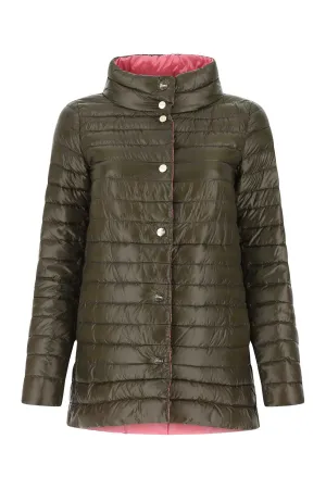 Herno Reversible High Neck Puffer Jacket