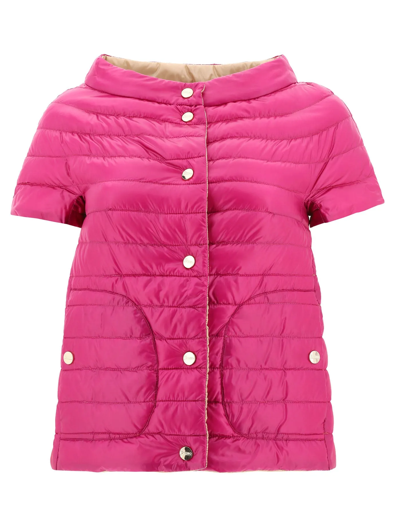 Herno Reversible Short Sleeve Padded Jacket