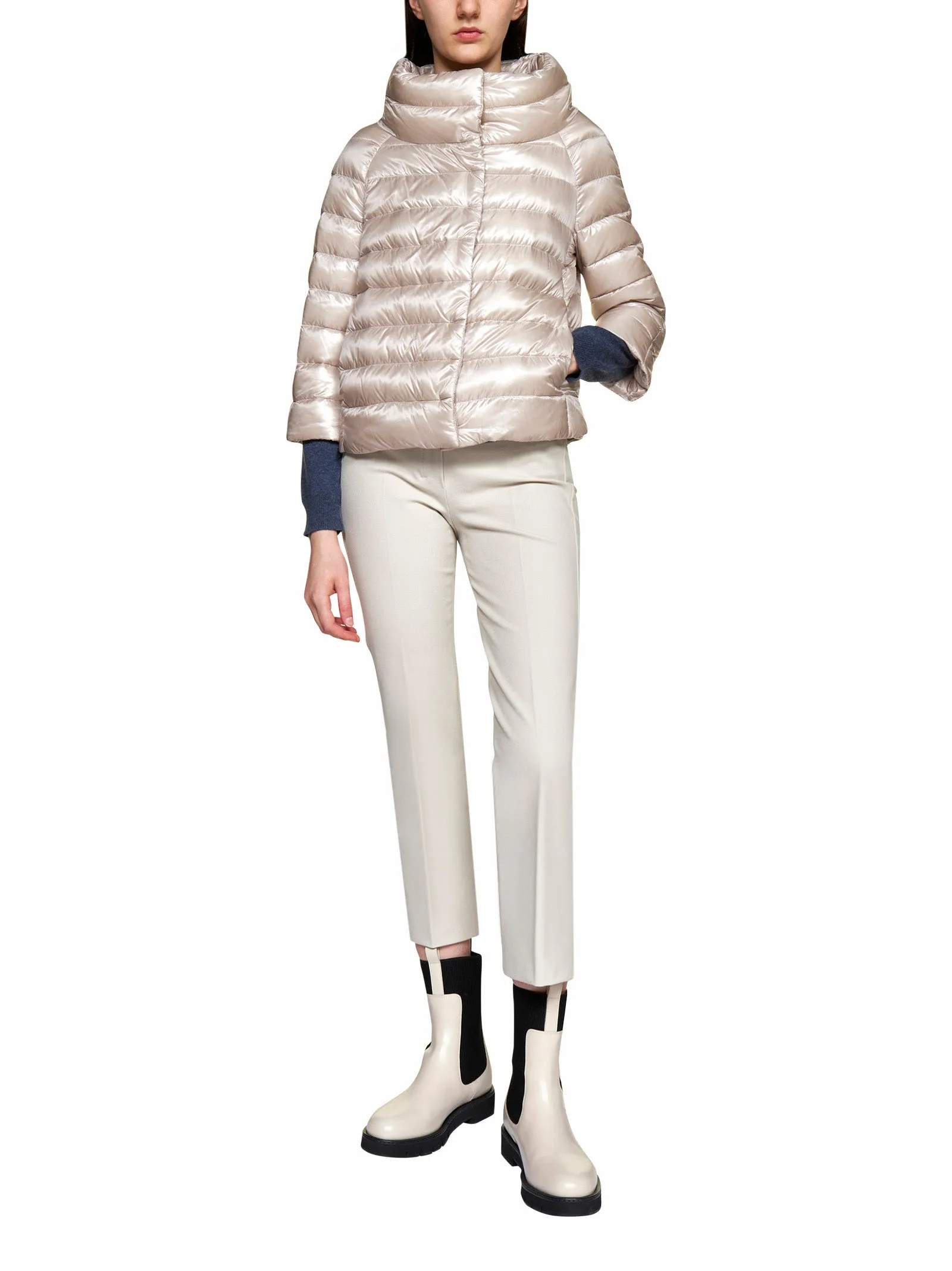 Herno Sofia Cropped Padded Jacket