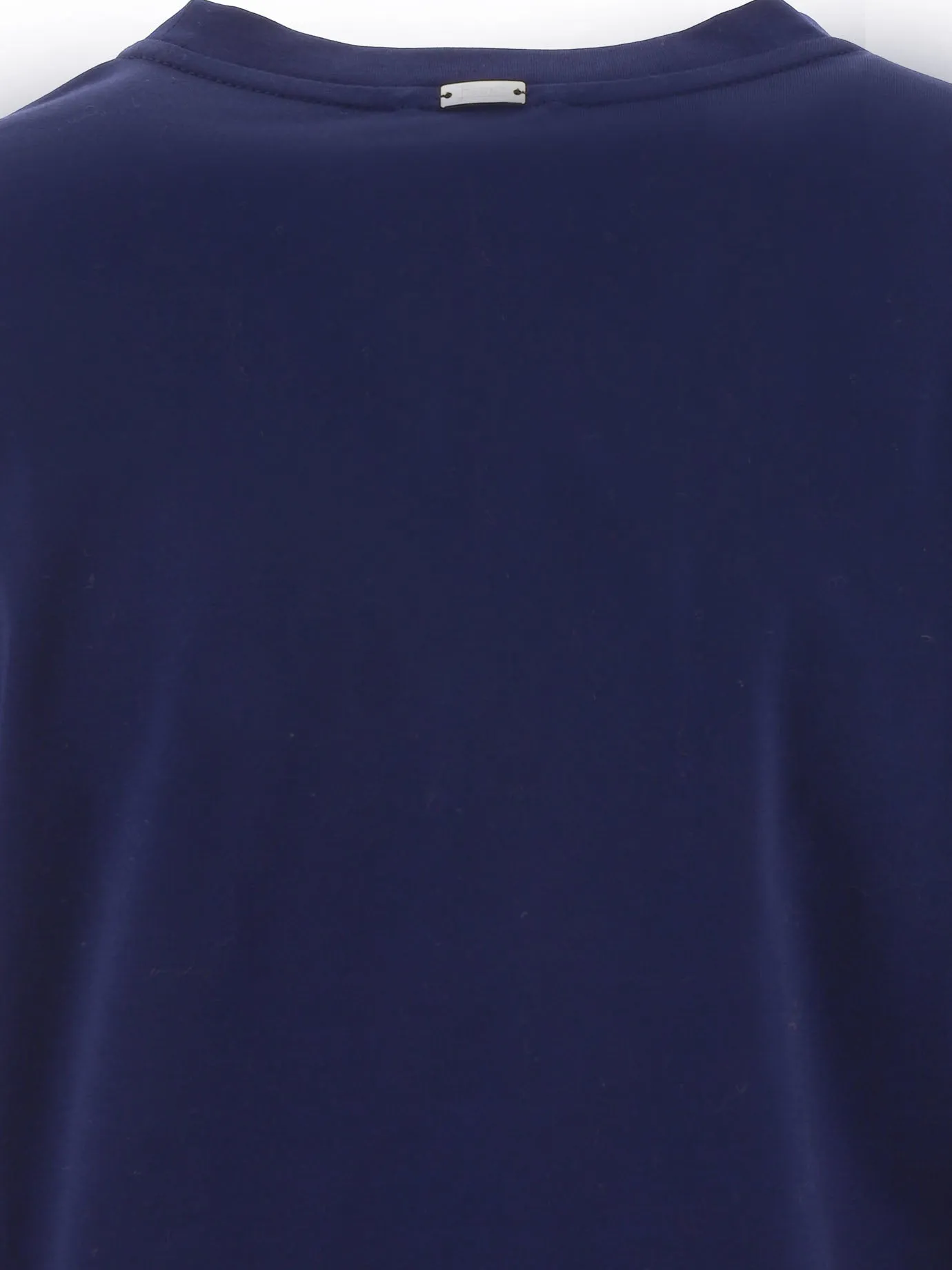 Herno Taffeta-Hem Crewneck T-Shirt