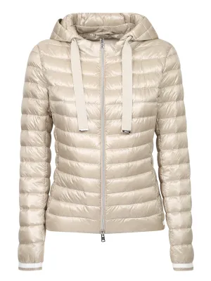 Herno Zip-Up Hooded Padded Jacket