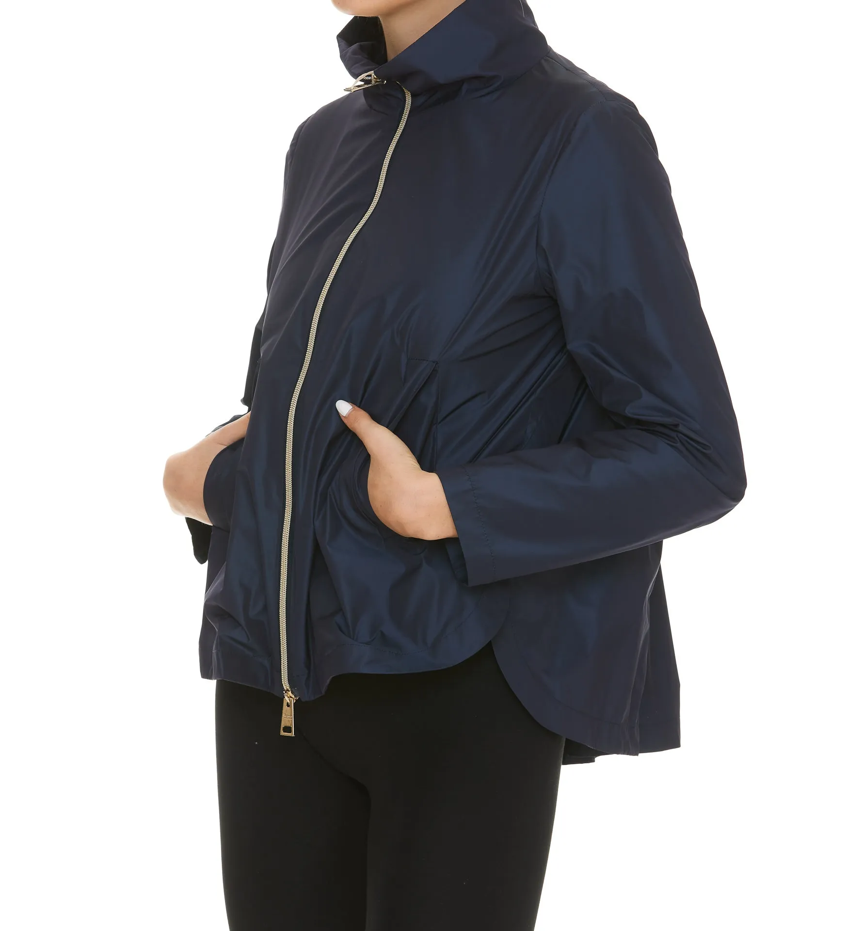Herno Zipped High-Neck Jacket
