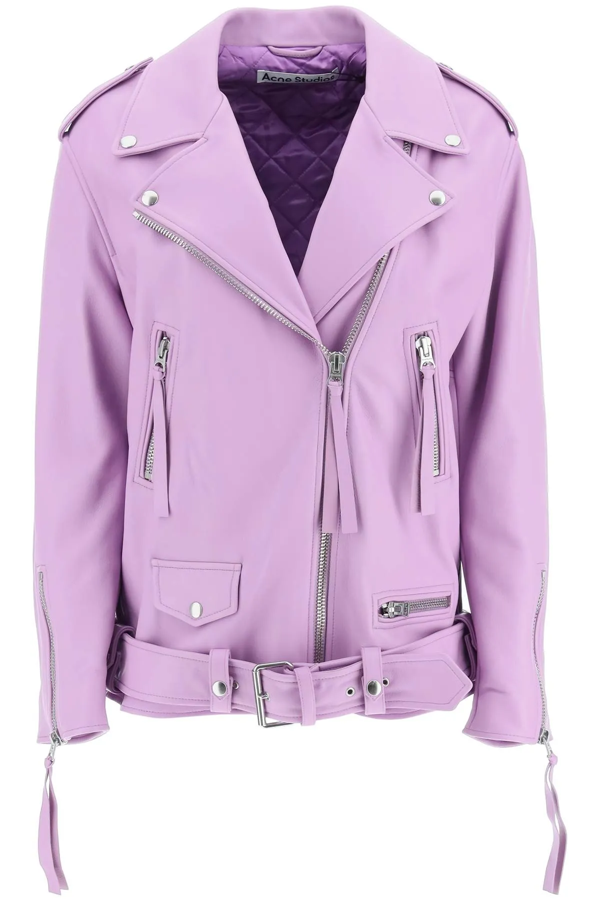 Honey Fucking Dijon X Acne Studios Zipped Biker Jacket